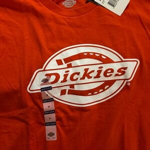 Dickies Men's Orange T-Shirt